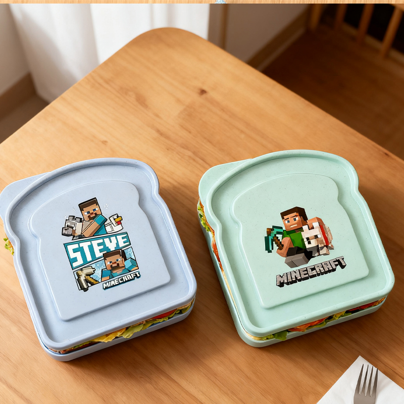 Gaming Console Minecraft - Contenitore per Sandwich a Tema Gioco,