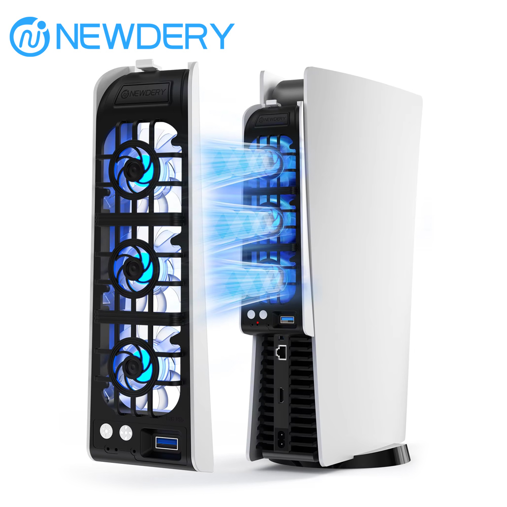 Gaming Console Car - Ventola di Raffreddamento NEWDERY per PS5
