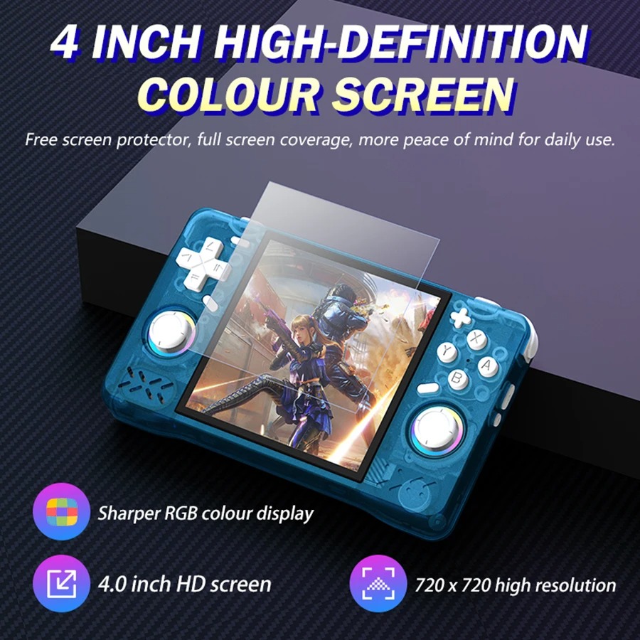 Gaming Console Chinese - XF40H Console per videogiochi portatile retrò,