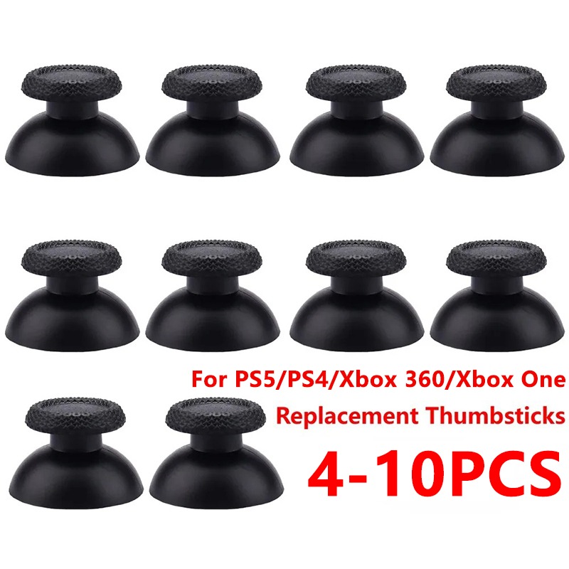 Gaming Console Repair - 4-10 Pezzi di Ricambio Thumbstick per