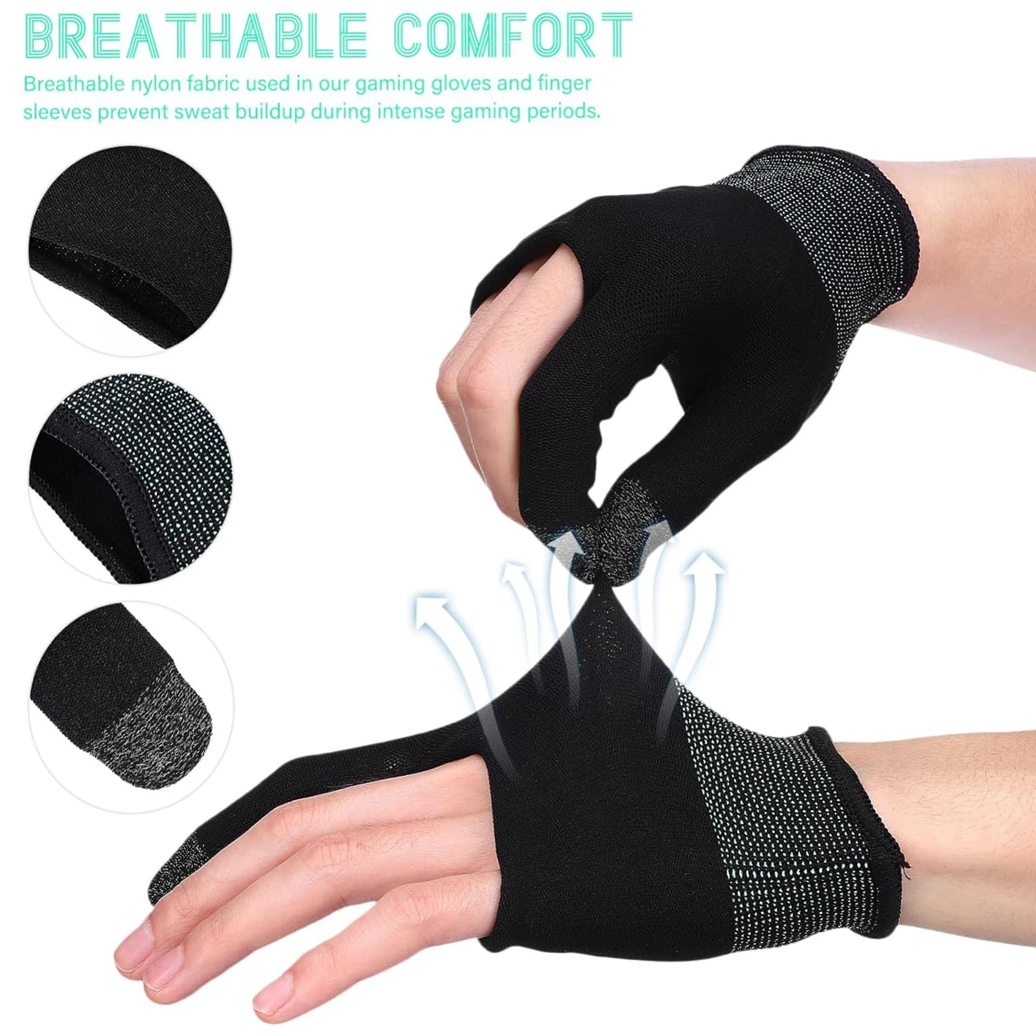 Gaming Console For Ipad - Guanti a manicotto per dita e