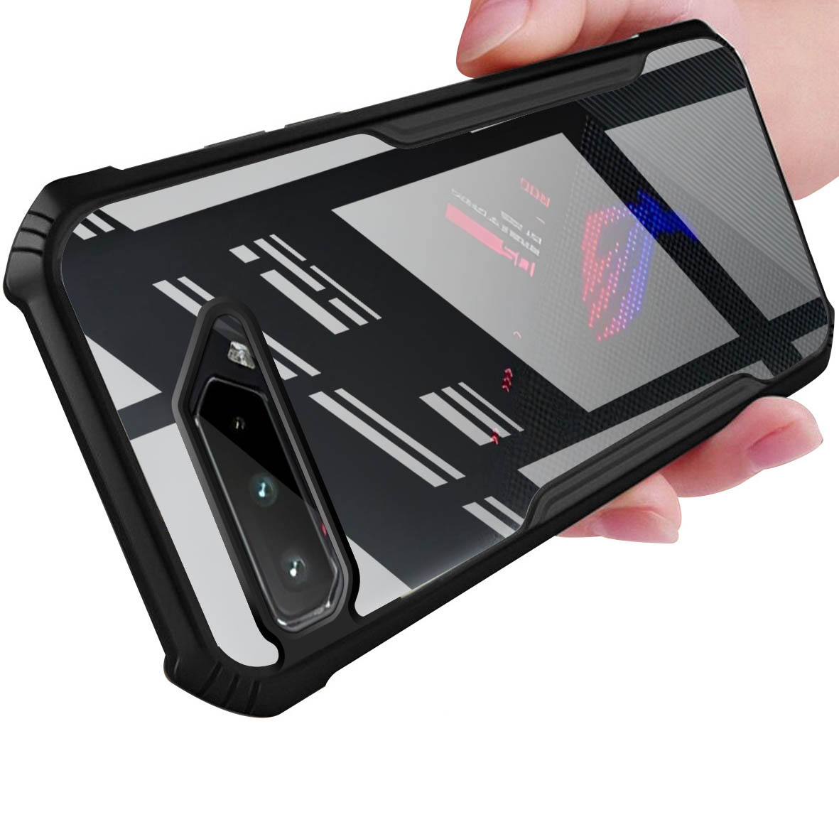 Gaming Console Rog - Per ROG Phone 5 Custodia Nera