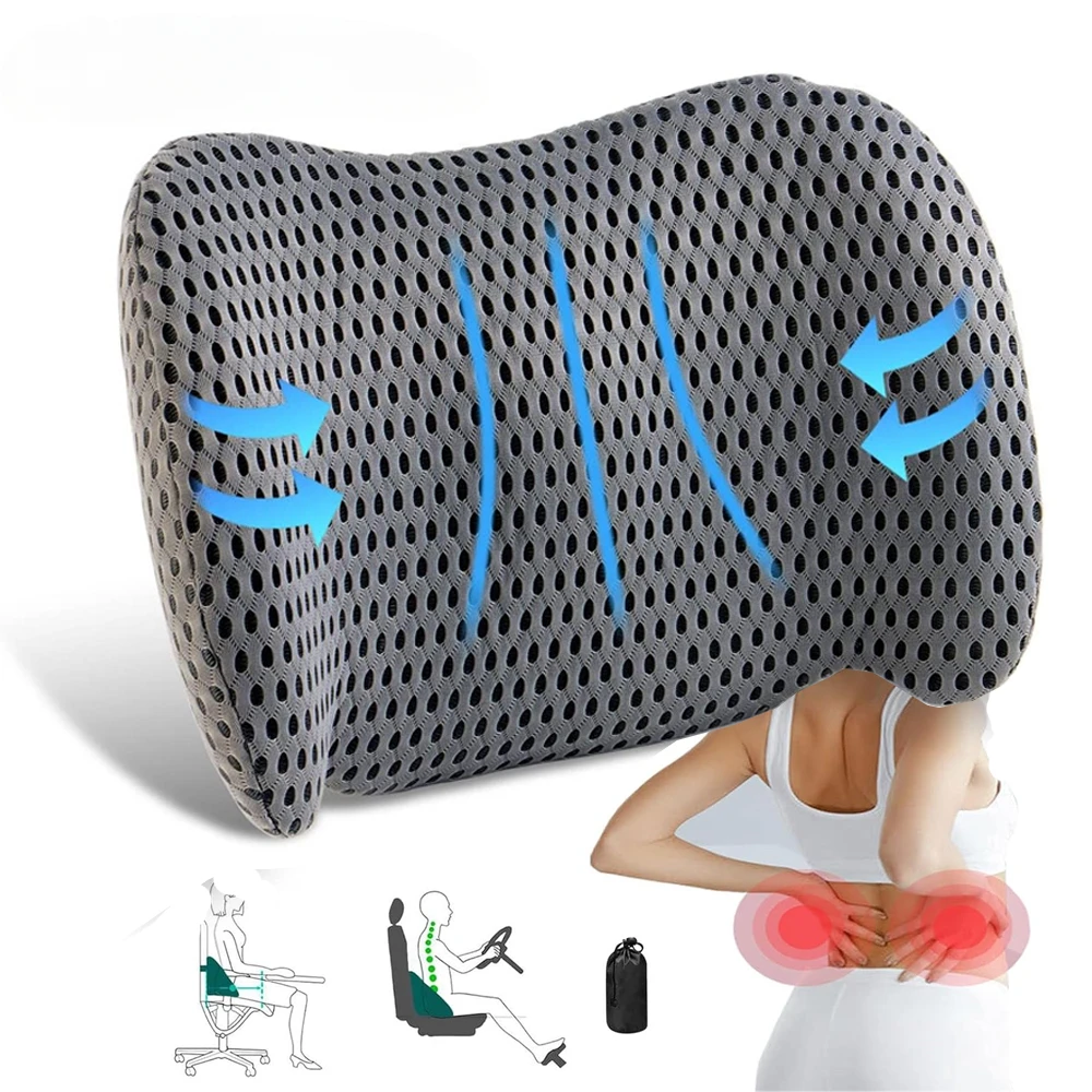 Gaming Console Car - Cuscino di supporto lombare in memory