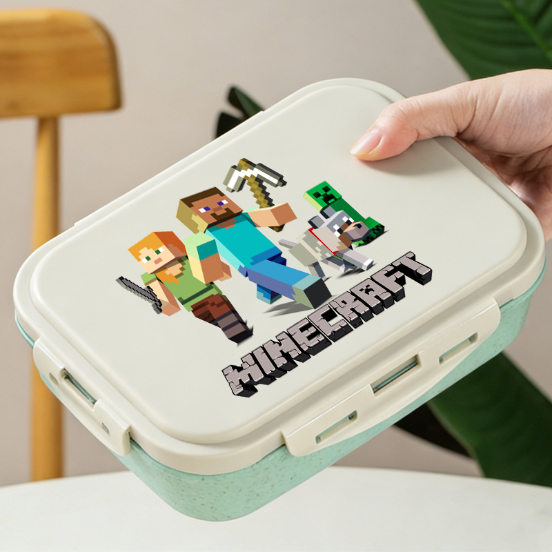 Gaming Console Minecraft - Porta Pranzo Bento Minecraft, Contenitori per