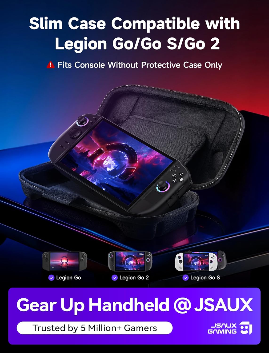 Gaming Console Lenovo Legion Go - Custodia da viaggio per Lenovo Legion