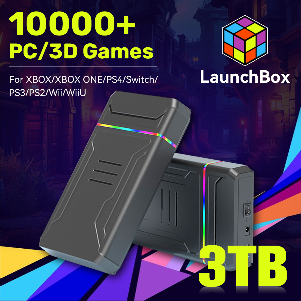 Gaming Console Chinese - JMachen Launchbox Console per videogiochi HDD