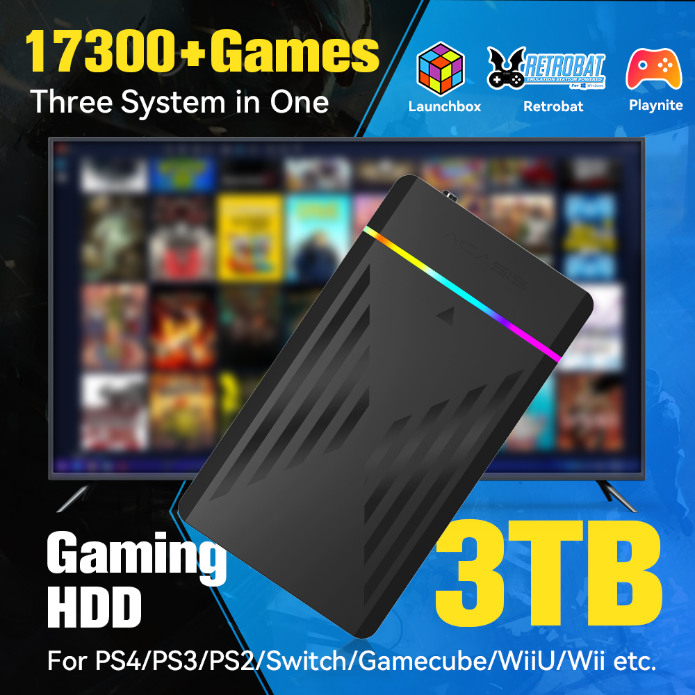 Gaming Console Chinese - HDD da gioco portatile da 3