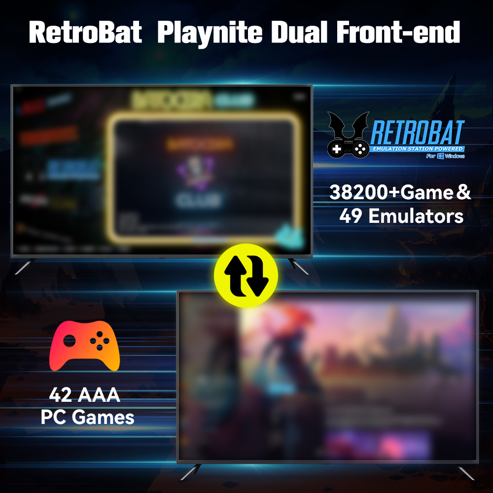Retrobat&Playnite System HDD C - Gaming Console Chinese recensione e prezzo