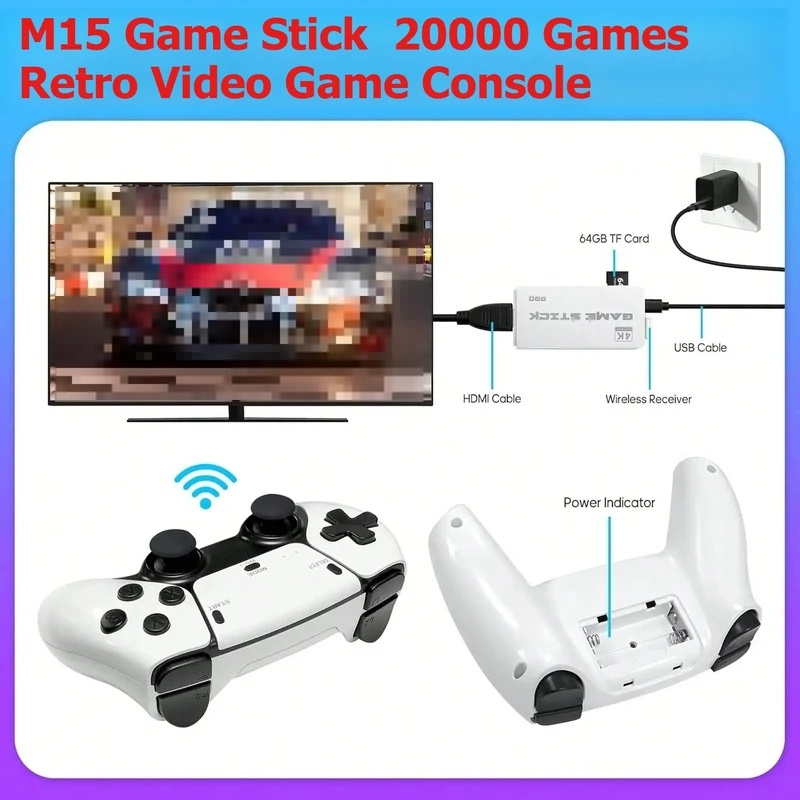 Console di Gioco Retrò M15 con - Gaming Console Chinese recensione e prezzo