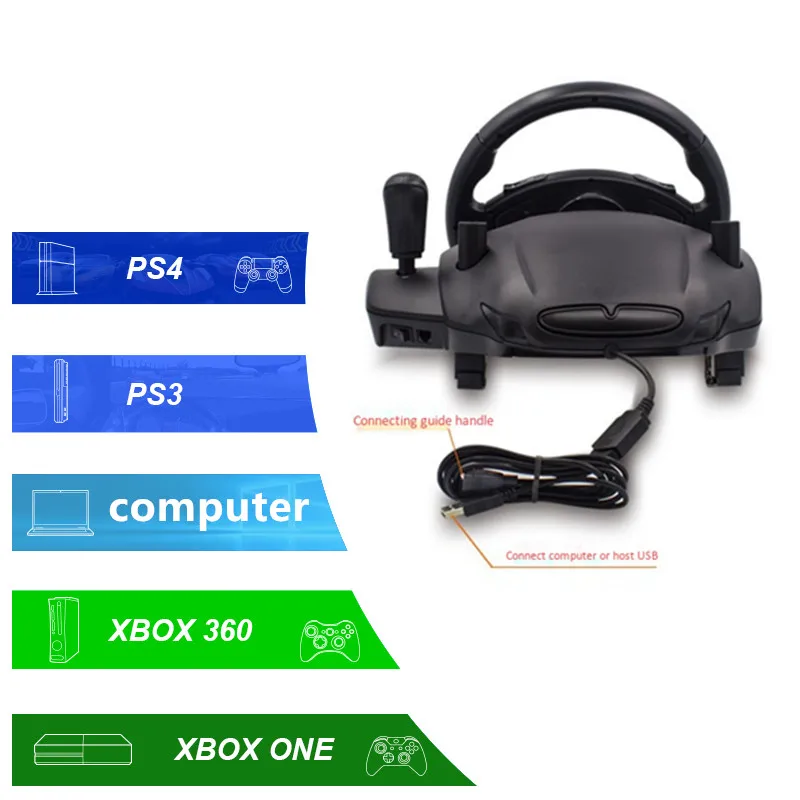 PS 4 3 PC Gioco da corsa Volan - Gaming Console Car recensione e prezzo