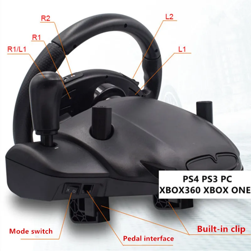 PS 4 3 PC Gioco da corsa Volan - Gaming Console Car recensione e prezzo